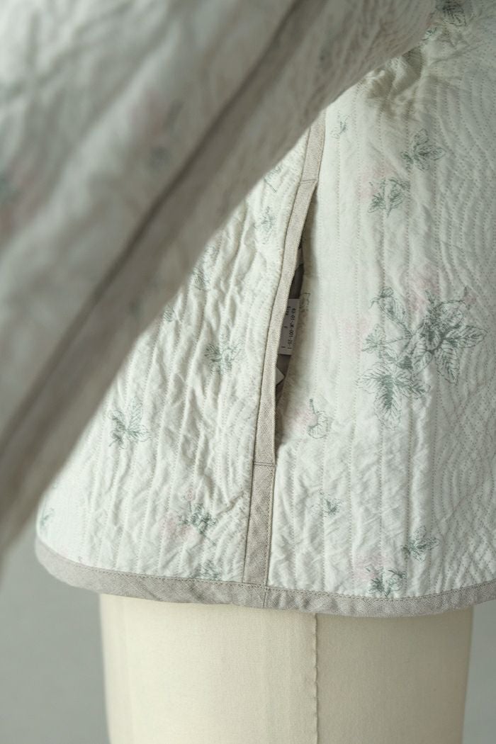 qiri キリ flower quilt jacquard ジャケット(25SS) | T.T. GARRET