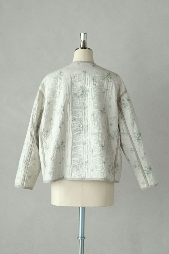 qiri キリ flower quilt jacquard ジャケット(25SS) | T.T. GARRET