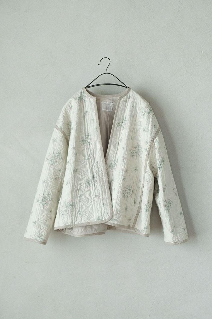 qiri キリ flower quilt jacquard ジャケット(25SS) | T.T. GARRET