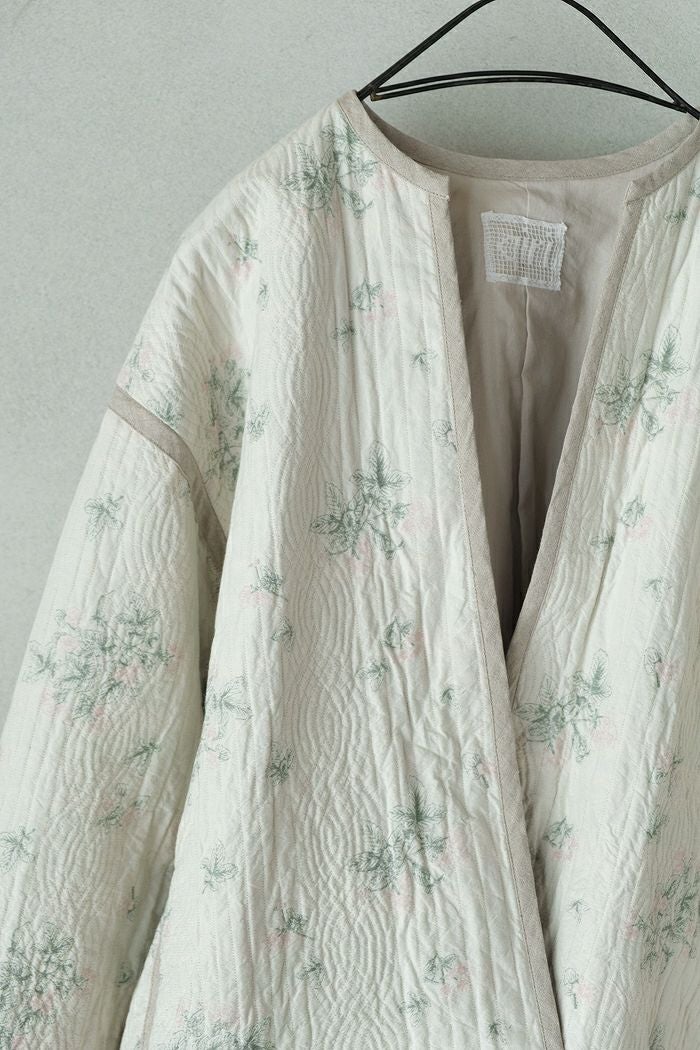 qiri キリ flower quilt jacquard ジャケット(25SS) | T.T. GARRET