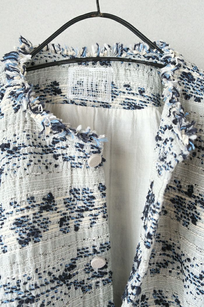 qiri キリ mix yarn jacquard ジャケット(25SS) | T.T. GARRET