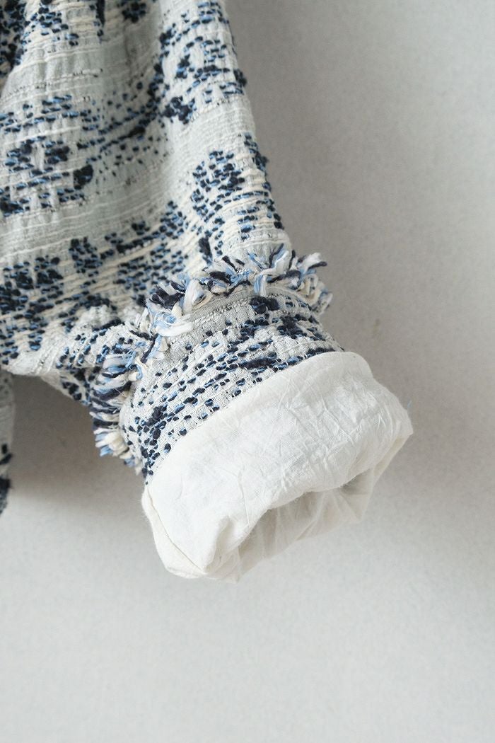 qiri キリ mix yarn jacquard ジャケット(25SS) | T.T. GARRET