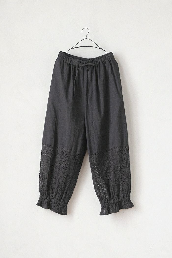 qiri キリ lasew ギャザーパンツ(25SS) | T.T. GARRET