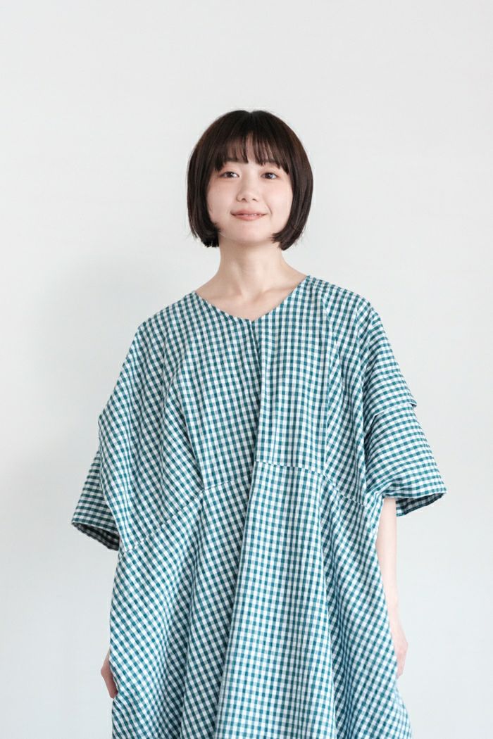 sneeuw スニュウ ギンガム2wayワンピース(25SS) | T.T. GARRET