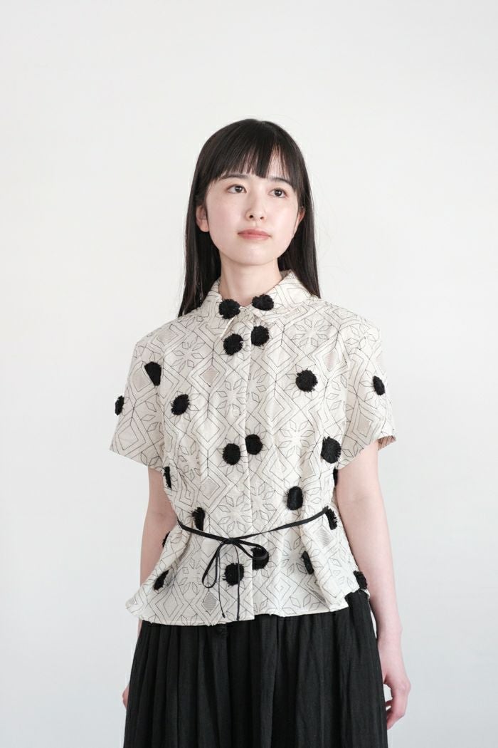 ASEEDONCLOUD アシードンクラウド garden instrumentalist blouse(25SS