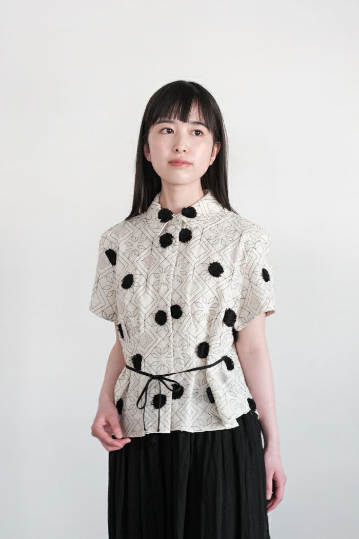 ASEEDONCLOUD アシードンクラウド garden instrumentalist blouse(25SS