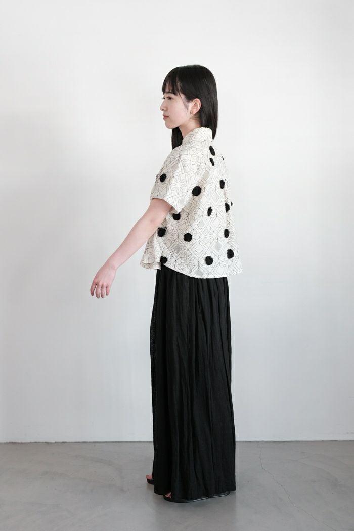 ASEEDONCLOUD アシードンクラウド garden instrumentalist blouse(25SS