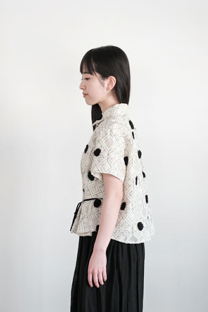 ASEEDONCLOUD アシードンクラウド garden instrumentalist blouse(25SS