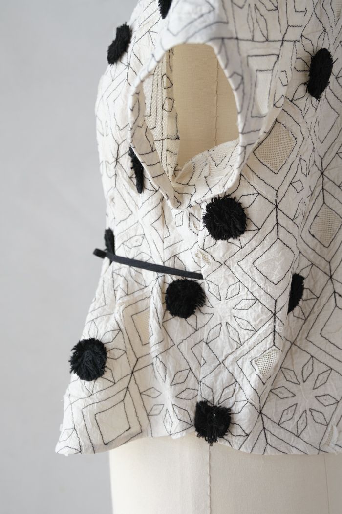 ASEEDONCLOUD アシードンクラウド garden instrumentalist blouse(25SS 
