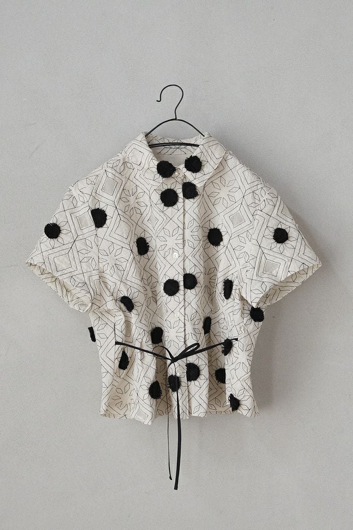 ASEEDONCLOUD アシードンクラウド garden instrumentalist blouse(25SS