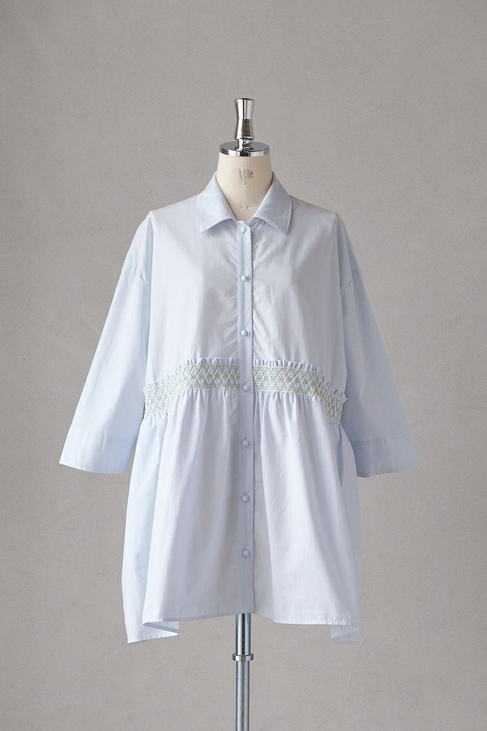 ASEEDONCLOUD アシードンクラウド gardener pajama tunic(25SS) | T.T. 