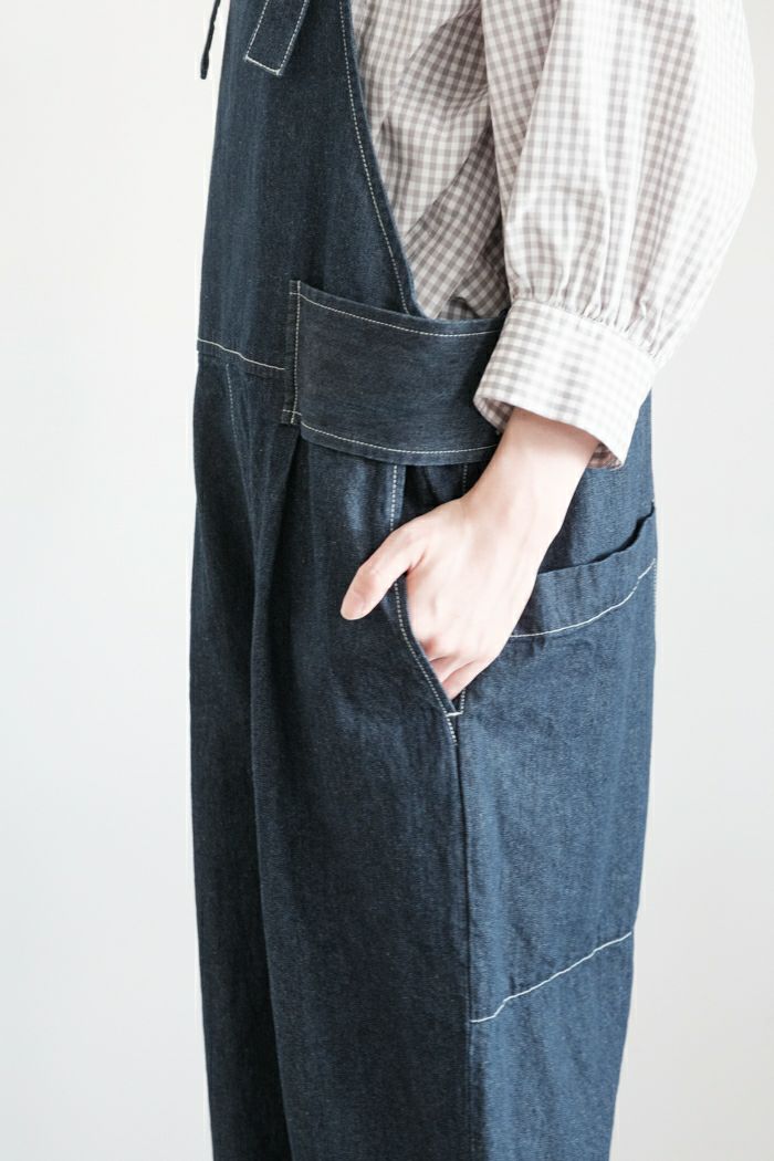 Porter des boutons ポルテデブトン デニムサロペット(25SS) | T.T. GARRET
