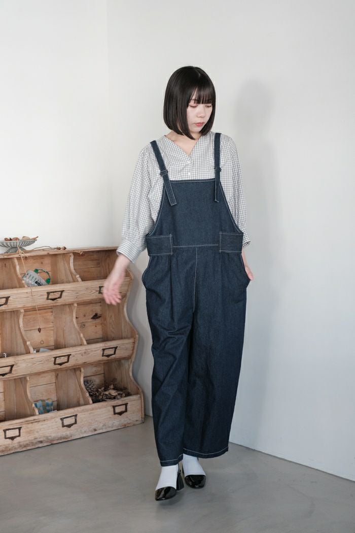 Porter des boutons ポルテデブトン デニムサロペット(25SS) | T.T. GARRET