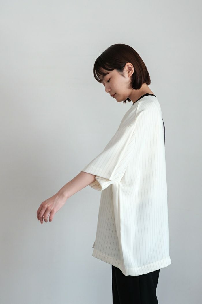 CULLNI クルニ Double Satin Bi Color Pullover(25SS) | T.T. GARRET