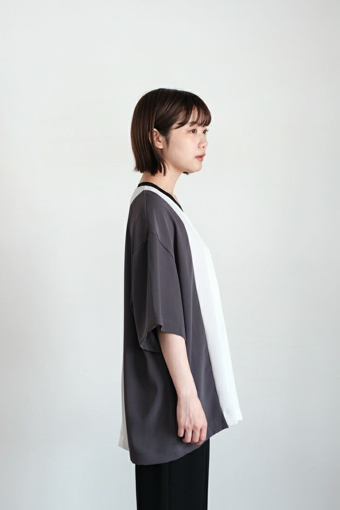 CULLNI クルニ Double Satin Bi Color Pullover(25SS) | T.T. GARRET
