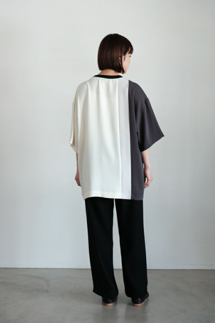 CULLNI クルニ Double Satin Bi Color Pullover(25SS) | T.T. GARRET