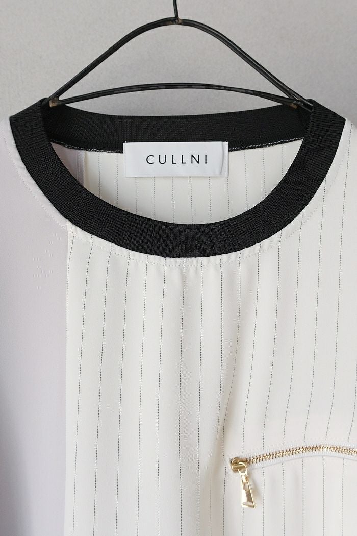 CULLNI クルニ Double Satin Bi Color Pullover(25SS) | T.T. GARRET
