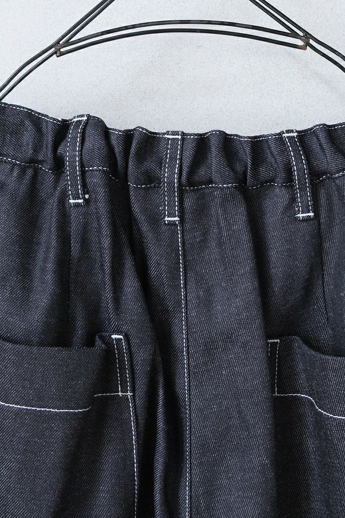 Porter des boutons ポルテデブトン デニムワンタックパンツ(26SS