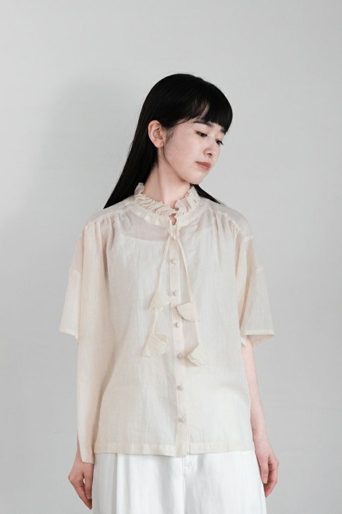 Porter des boutons ポルテデブトン タッセルブラウス(25SS) | T.T. GARRET