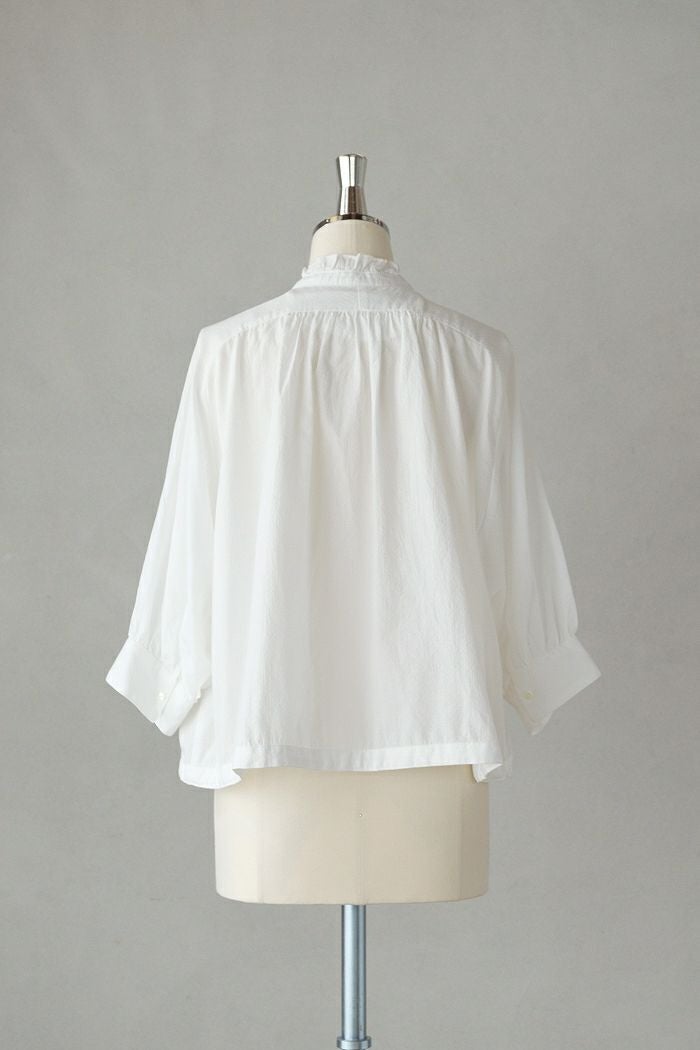 Porter des boutons ポルテデブトン フリルカラーブラウス(25SS