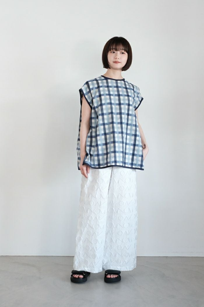 kijinokanosei キジノカノウセイ dokan pants-hemp hira-(25SS) | T.T.