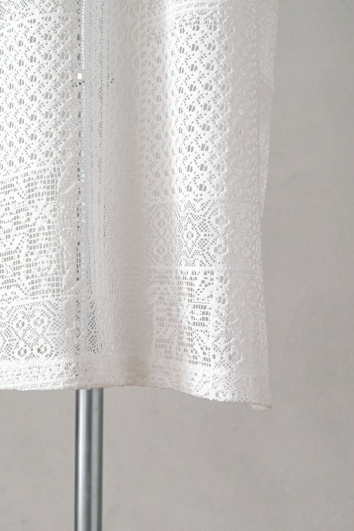 TISSU ティシュ パッチワークレース スリットワンピース(25SS) | T.T.