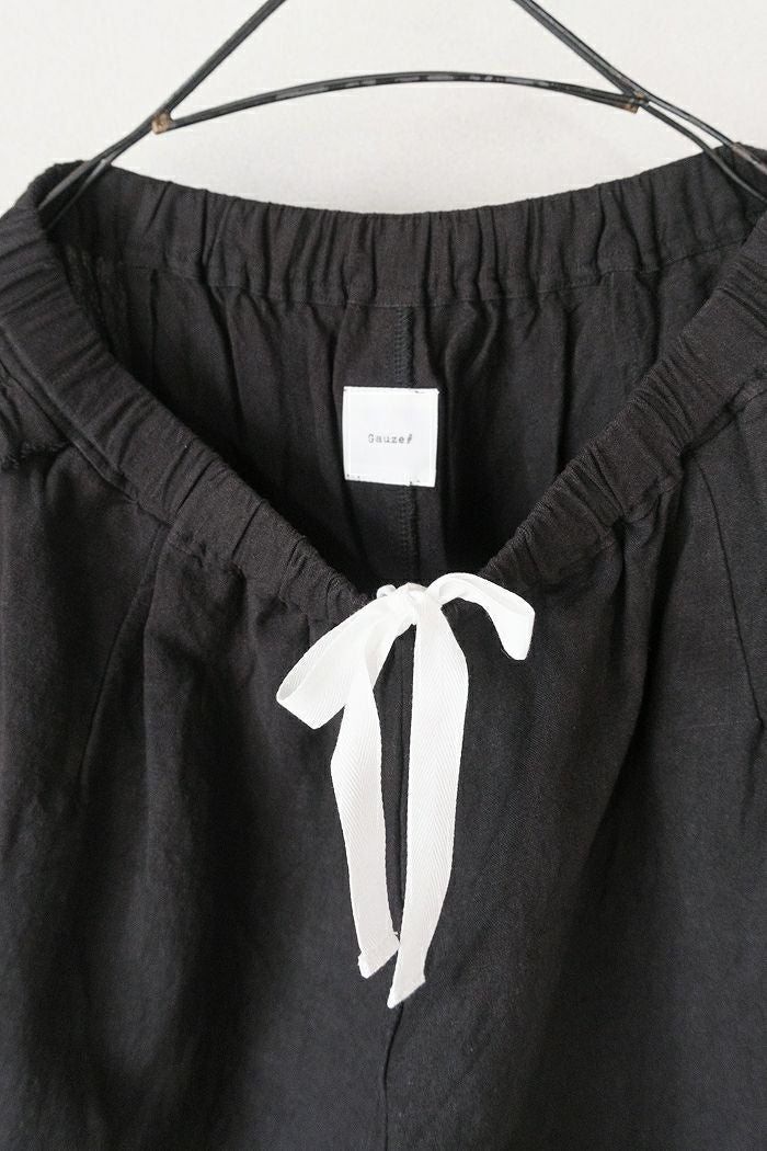 Gauze# ガーゼ リネンヴィスコースヴィヴィアンパンツ(26SS) | T.T. GARRET