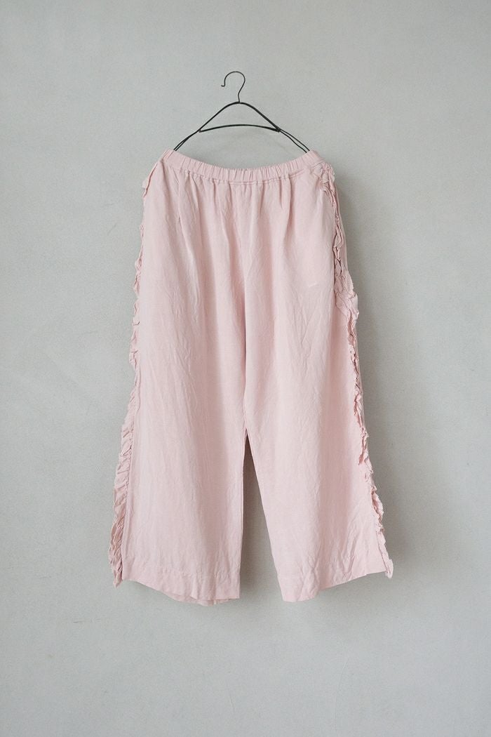 Gauze# ガーゼ リネンヴィスコースチャーリーパンツ(26SS) | T.T. GARRET