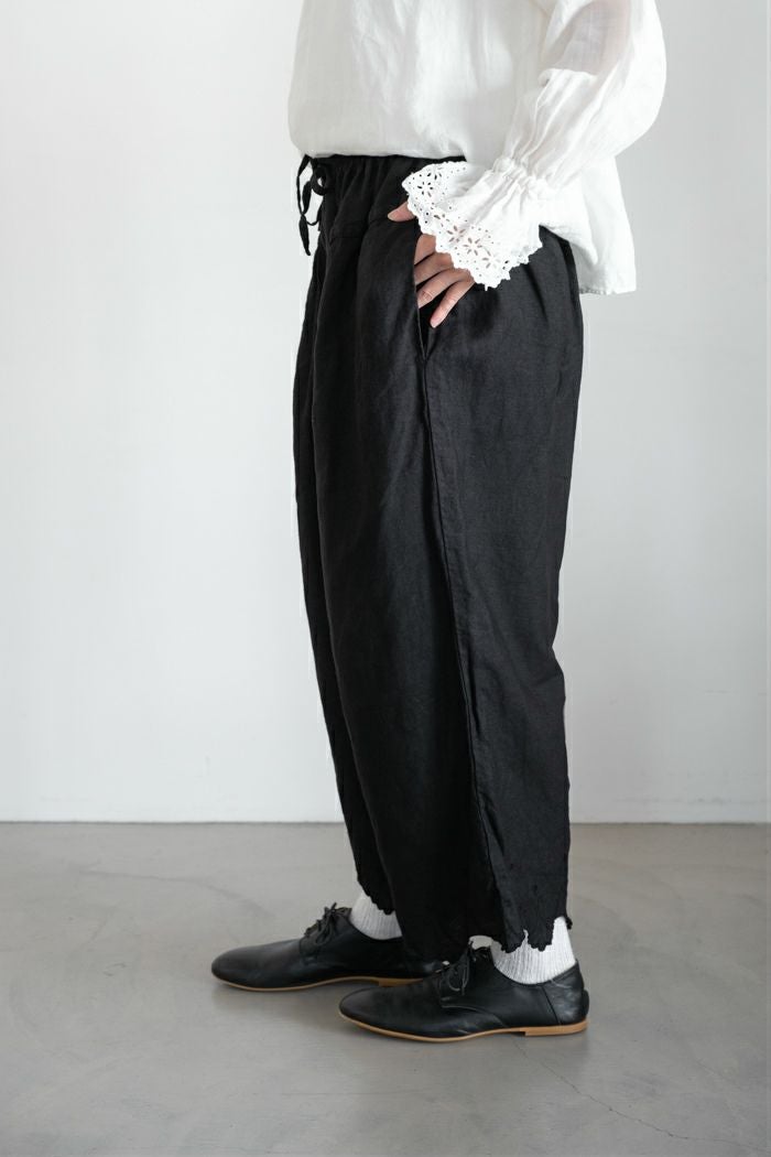 Gauze# ガーゼ アンティークスカラップドレースワイドパンツ(25AW