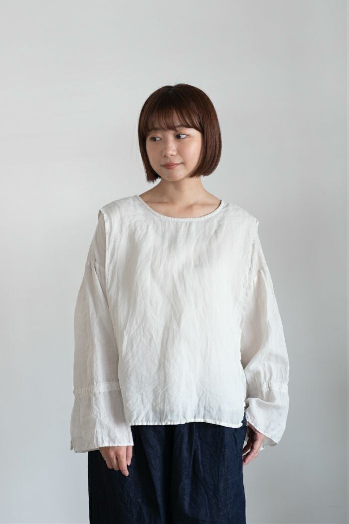 Gauze# ガーゼ キュリオス2WAYブラウス(25AW) | T.T. GARRET