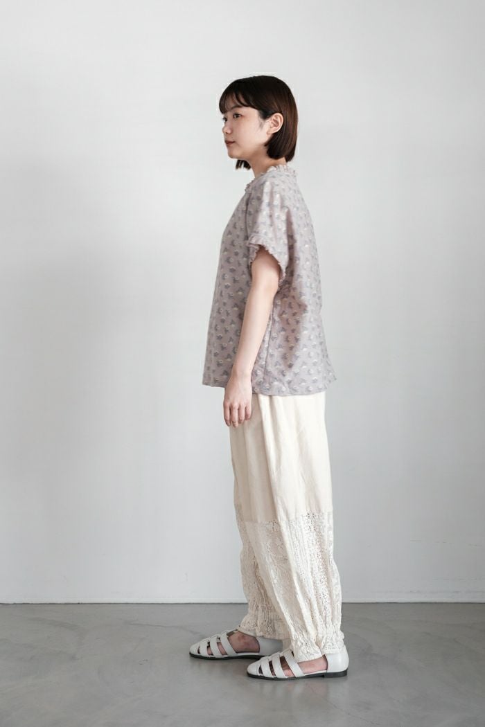qiri キリ lasew ギャザーパンツ(25SS) | T.T. GARRET