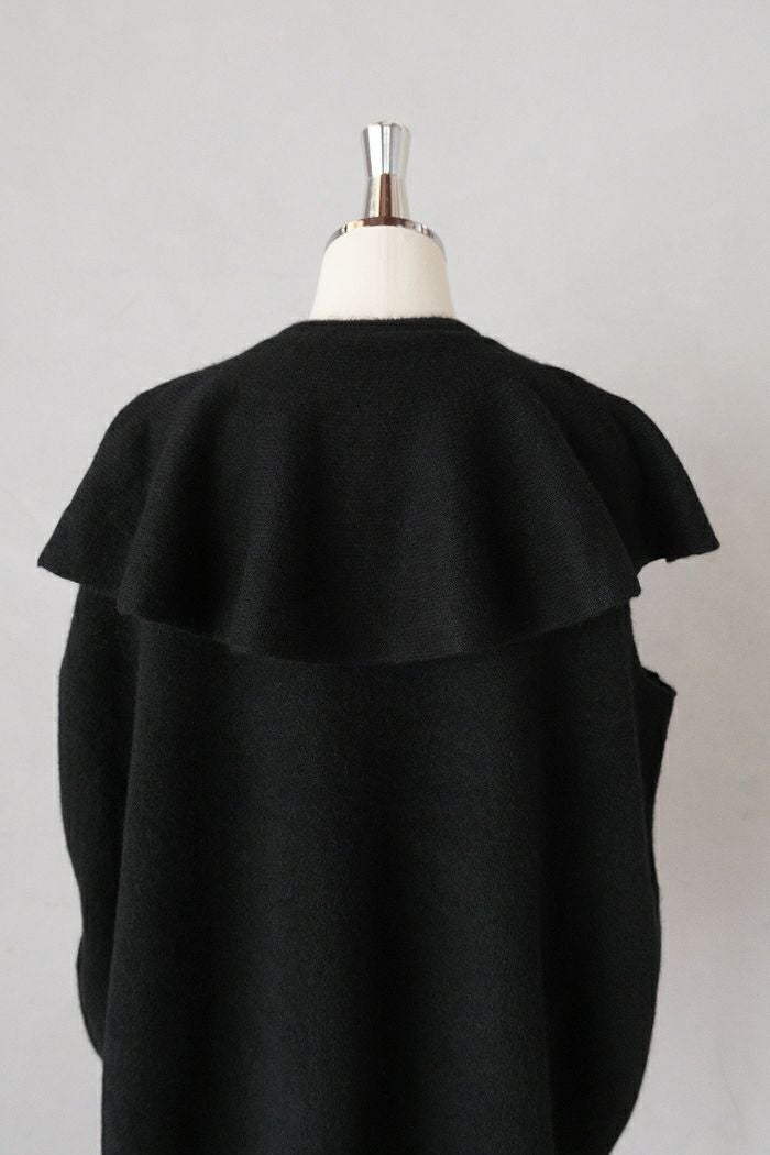GASA* ガサ 静寂 ニットケープベスト(25AW) | T.T. GARRET