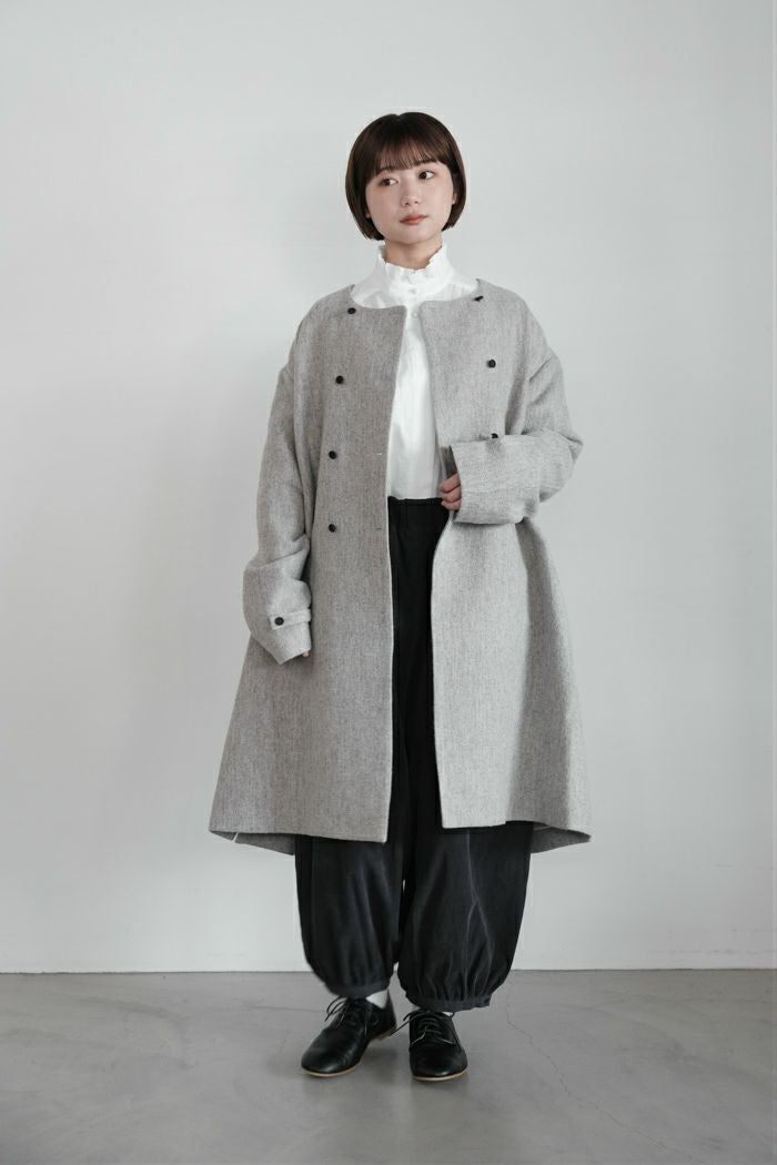 MAGALI マガリ オールドヴィンテージコットンダブルボタンコート(25AW