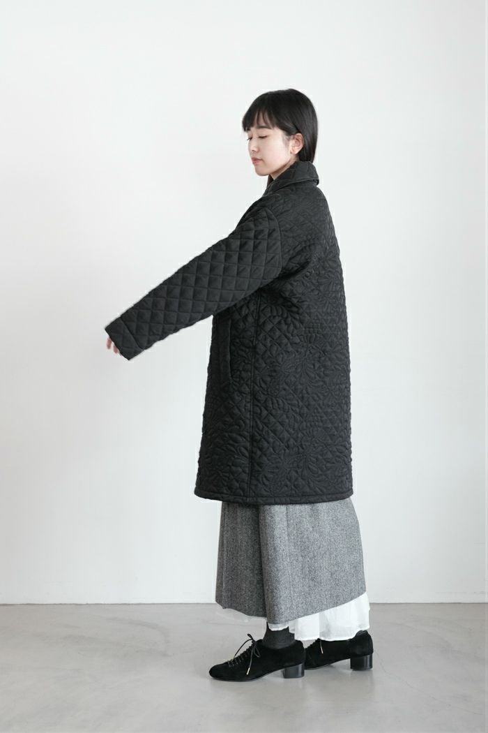Heriter エリテ quilt embroidery coat(25AW) | T.T. GARRET
