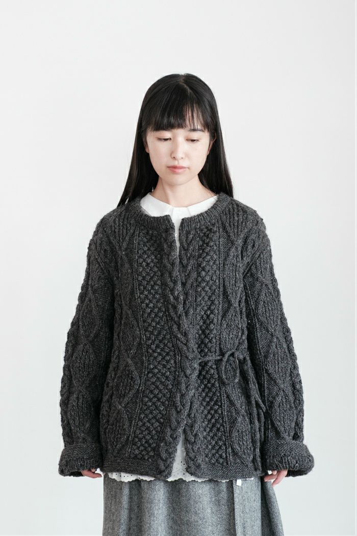 Heriter エリテ hand aran cardigan(25AW) | T.T. GARRET