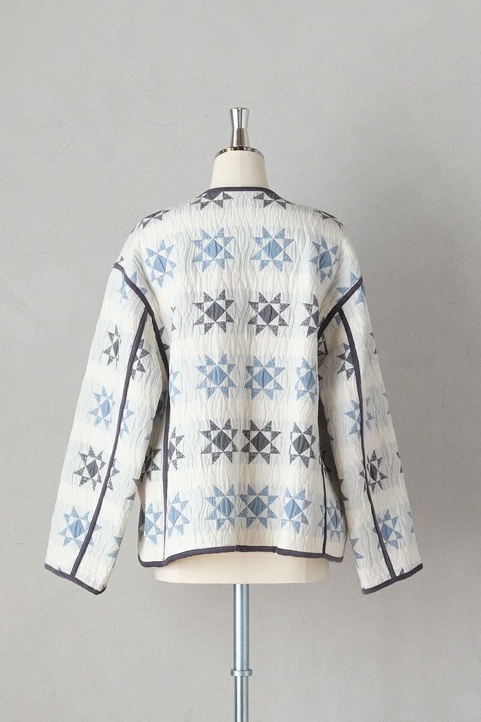 qiri キリ patchwork quilt jacquard jacket(25AW) | T.T. GARRET