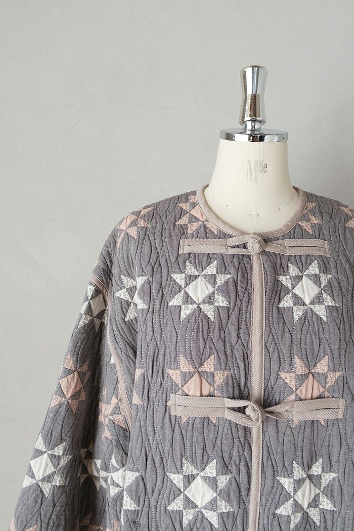 qiri コート qiri キリ patchwork quilt jacquard jacket(25AW) | T.T. GARRET
