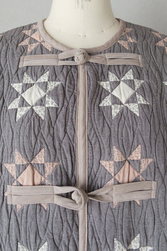 qiri キリ patchwork quilt jacquard jacket(25AW) | T.T. GARRET