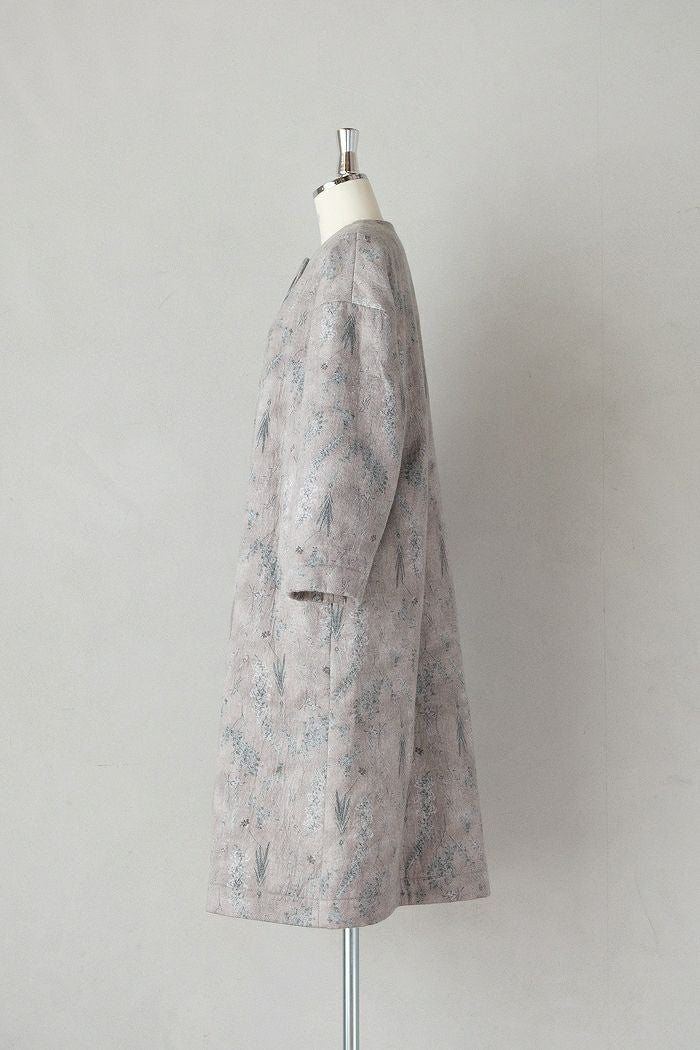 t*a様 qiri キリold letter flowers ジレ コート　20 qiri キリ old letter flowers long gilet(25AW) | T.T. GARRET