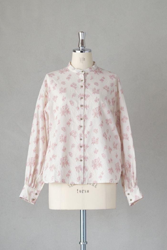 qiri キリ old letter flowers coat(25AW) | T.T. GARRET