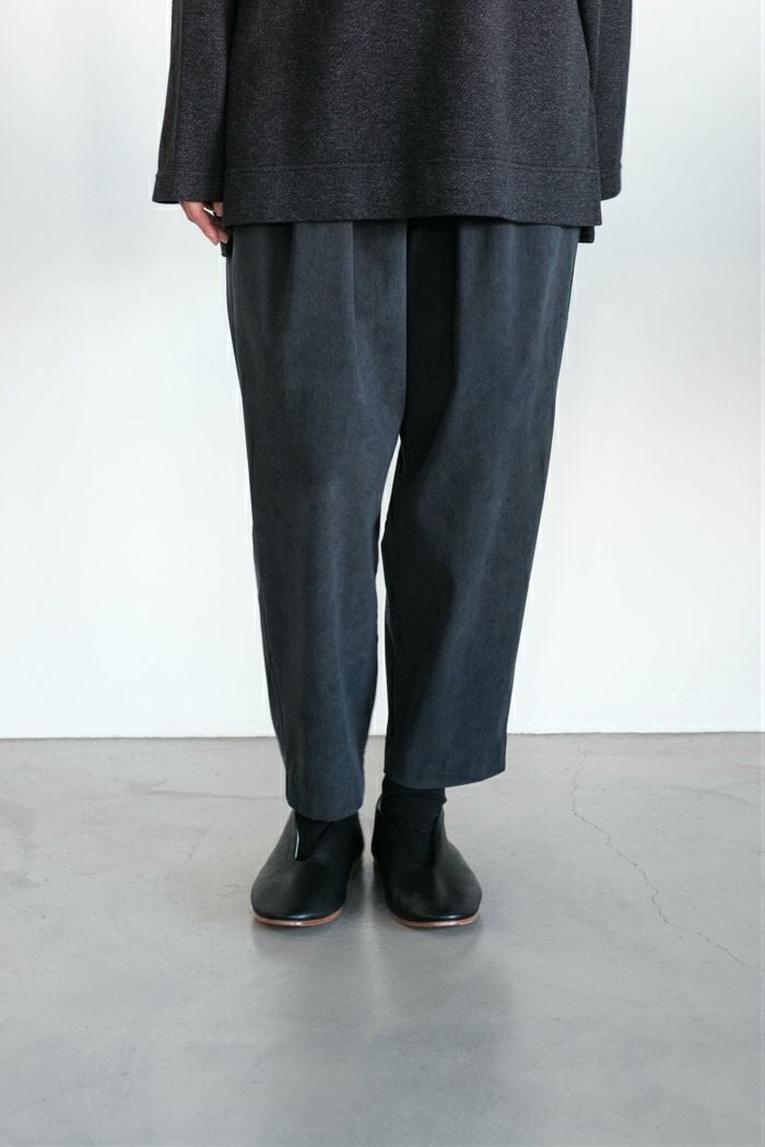 FIRMUM フィルマム リネン&コットンピンチェック ブルゾンシャツ(25SS