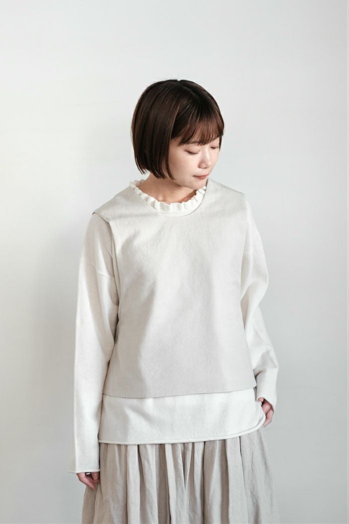 Gauze# ガーゼ バッククロスフィリングベスト(25AW) | T.T. GARRET