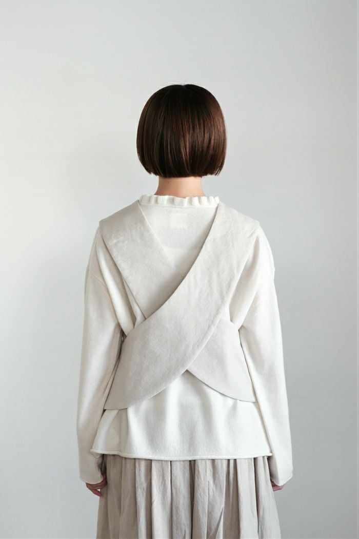 Gauze# ガーゼ バッククロスフィリングベスト(25AW) | T.T. GARRET