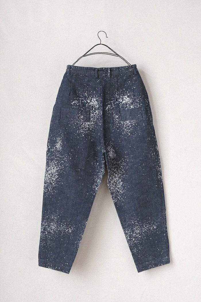 Dulcamara ドゥルカマラ グラニュールデニムオーバータックパンツ(25AW