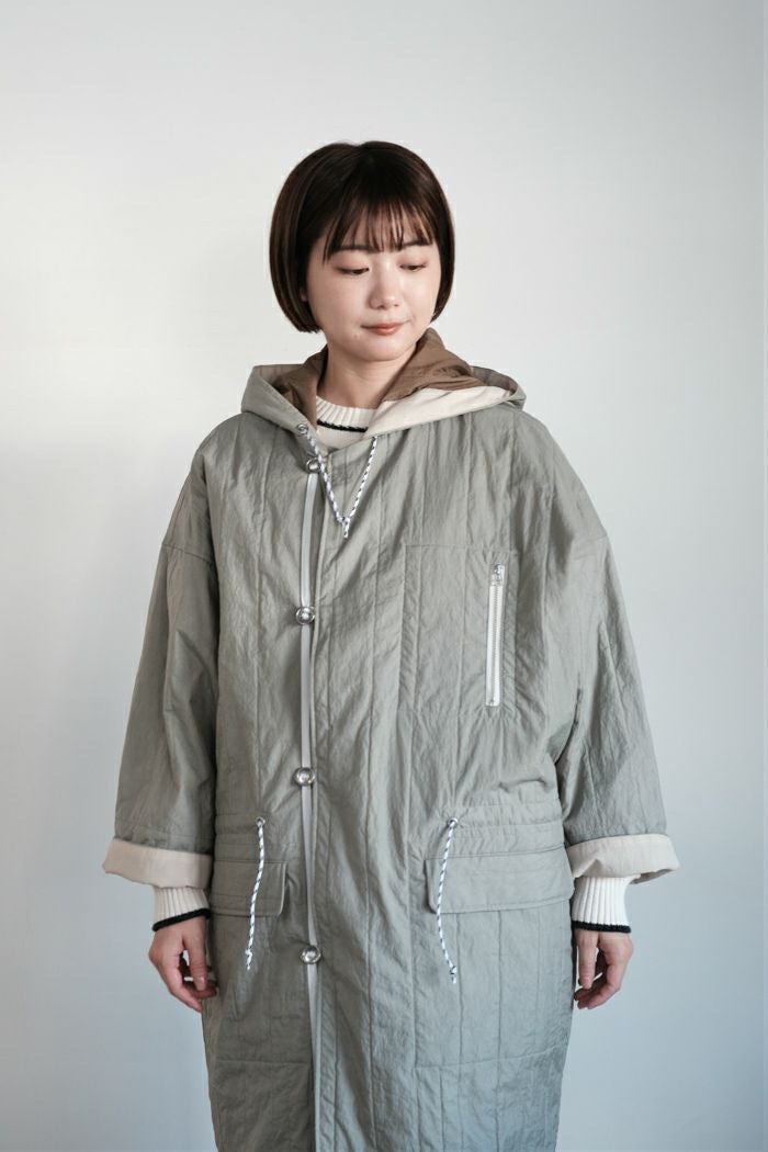 sneeuw スニュウ ウォッシュトキルティングモッズコート(25AW) | T.T.