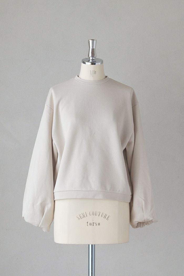Gauze# ガーゼ ボリュームスリーブ裏毛プルオーバー(25AW) | T.T. GARRET