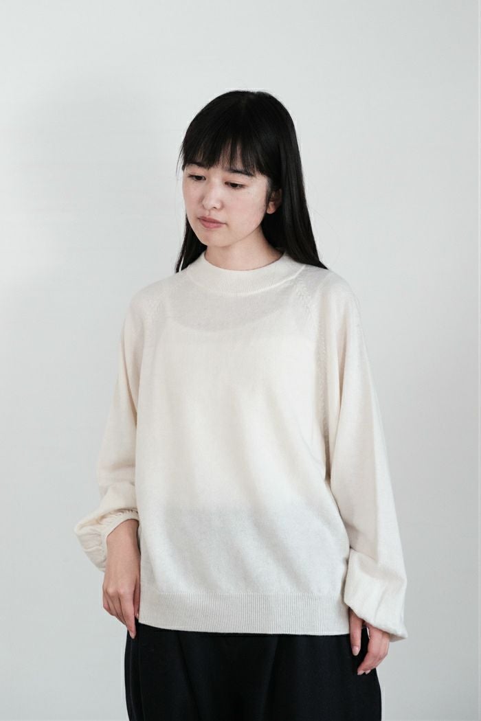 Gauze# ガーゼ ボリュームスリーブ裏毛プルオーバー(25AW) | T.T. GARRET