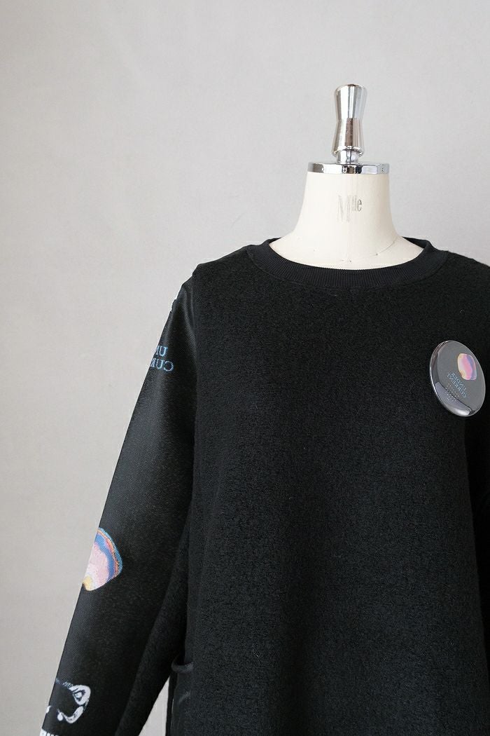 STOF ストフ FLAGMENTS MIX PULLOVER (25AW) | T.T. GARRET