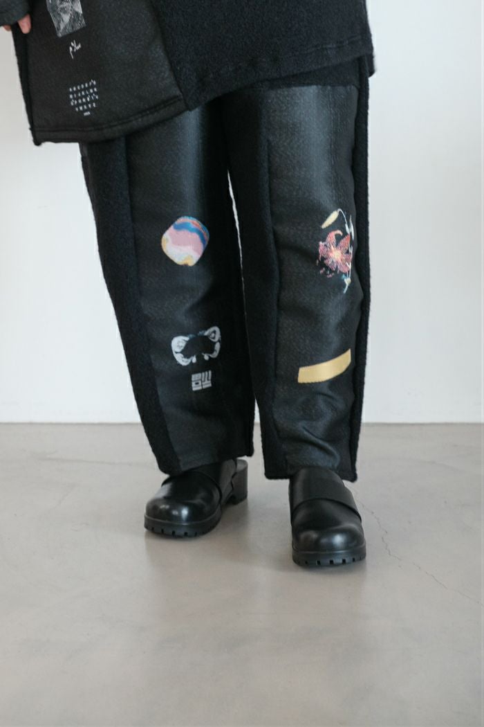 STOF ストフ FLAGMENTS MIX PULLOVER (25AW) | T.T. GARRET