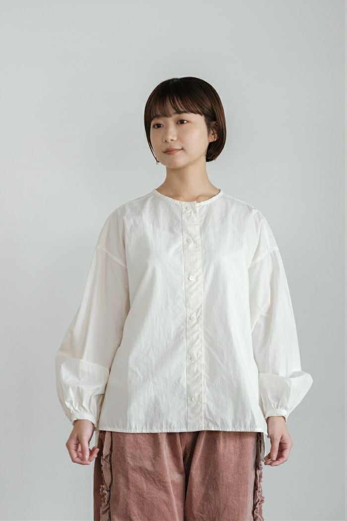 marble SUD マーブルシュッド flower language プチカラーシャツ(25AW